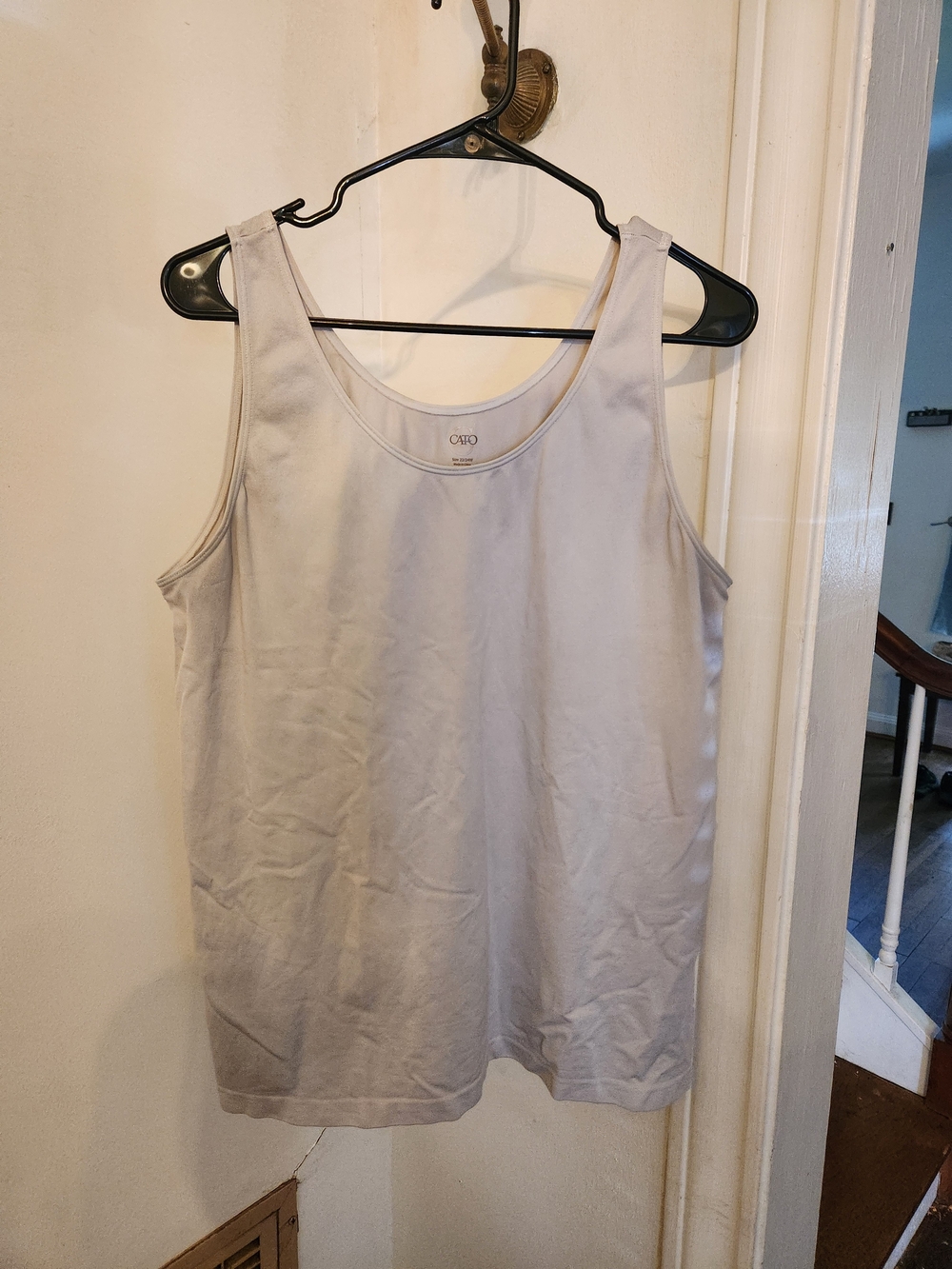 Cato Women's Tank Top in Light Gray
